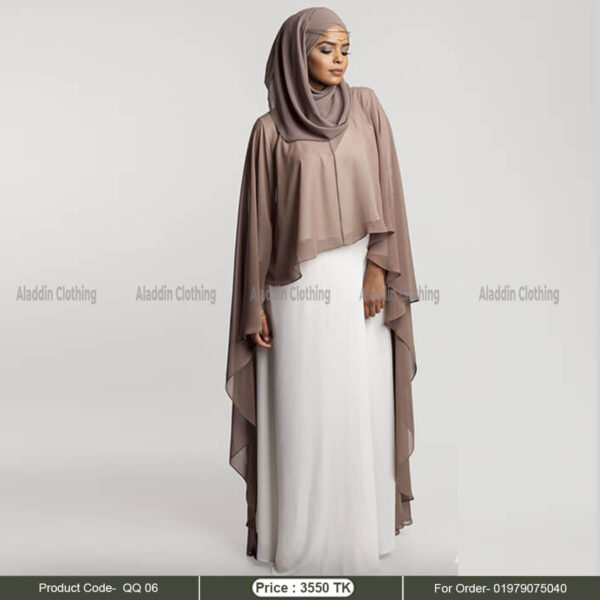 Double part simple abaya