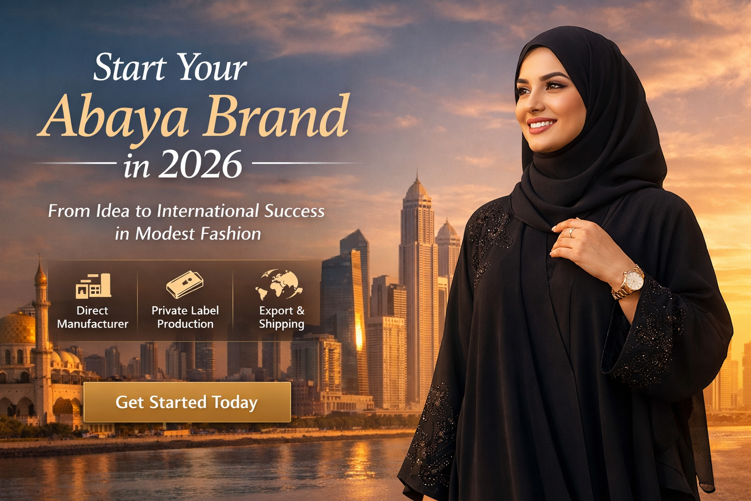 How to Start Abaya Brand in 2026 (Complete Manufacturing Guide)