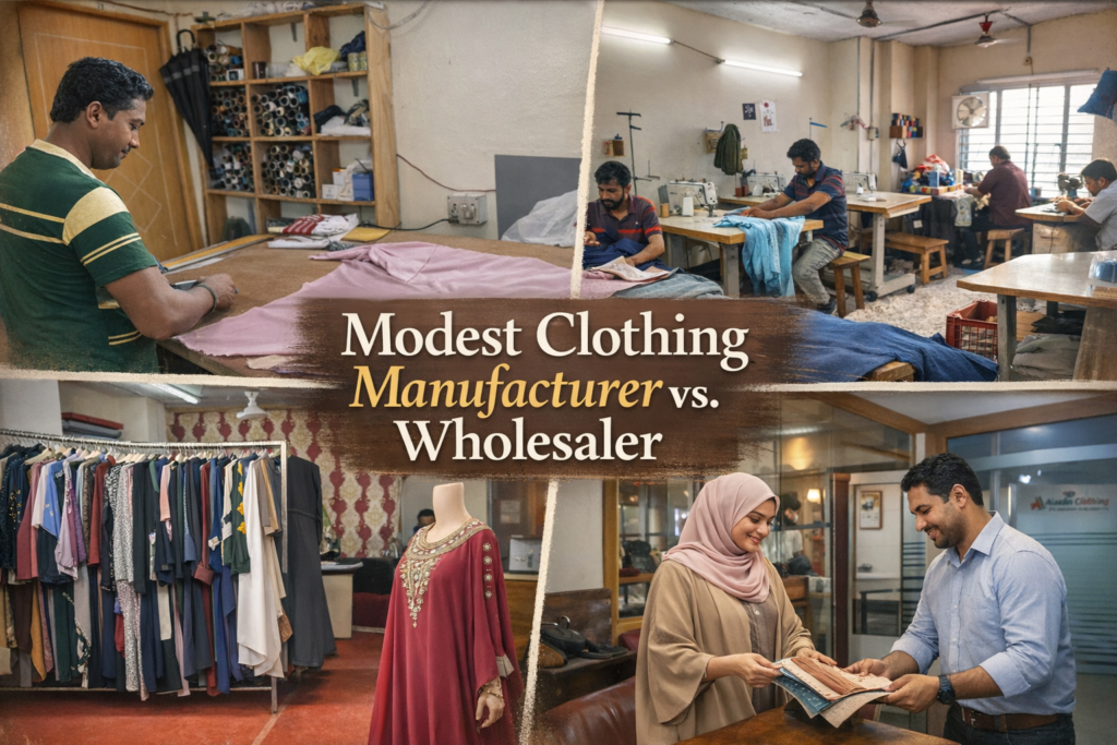 Aladdin Clothing modest clothing manufacturers