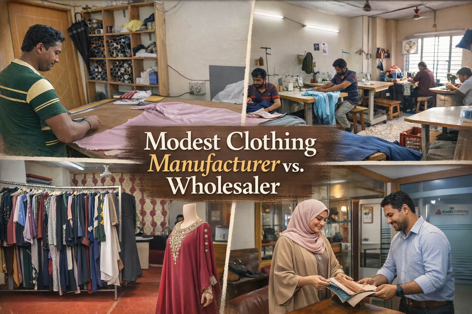 Aladdin Clothing modest clothing manufacturers